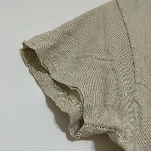 Wildfox short sleeve shirt tattered seams size small - Picture 2 of 6